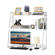 VEVOR Desktop Bookshelf Desktop Storage Organizer 2-Tier για Office & Home White
