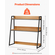 VEVOR Desktop Bookshelf Desktop Storage Organizer 2-Tier για γραφείο και σπίτι