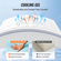 VEVOR Topper στρώματος Premium Memory Foam Fiber Fill Queen 76,2 mm Πάχος