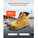VEVOR Steel Toe Work Boots UK Size 7 Αδιάβροχα για άνδρες Αντιολισθητικά