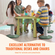 VEVOR Kids Wobble Chair Active Chair με μαξιλάρι σφουγγαριού για ηλικία 3-7 ετών Πράσινη