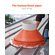 VEVOR Metal Roof Pipe Flashing Boot ταιριάζει 10" - 19" Pipe High Temp Red Silicone