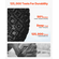 VEVOR Rubber Boots Ανδρικά Προστατευτικά Υποδήματα Steel Toe Work Μπότες βροχής Μέγεθος 10 US