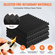 VEVOR Acoustic Foam Panels 48 Pack 12 x 12 x 1 in Adhesive for Wall Cails