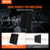 VEVOR Acoustic Foam Panels 4 Pack 16,5 x 6,3 x 12 in Adhesive for Wall Cails