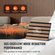 Ακουστικά πάνελ VEVOR Wood Slat 7,9 x 94,5 ιντσών για μοντέρνα διακόσμηση τοίχου καρυδιά