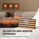 Ακουστικά πάνελ VEVOR Wood Slat 7,9 x 94,5 ιντσών για μοντέρνα διακόσμηση τοίχου ανοιχτό δρυ