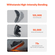 Ανδρικά παπούτσια VEVOR Steel Toe Παπούτσια US Size 8.5 Αθλητικά παπούτσια εργασίας Μαύρα