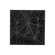 VEVOR 3D πάνελ τοίχου 33-συσκευασία 11,81x11,81&#039;&#039; PVC 32 τετραγωνικών ποδιών με κάλυψη Diamond Black