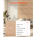 VEVOR 3D Slat Panels Wall 12-Pack 19,7x19,7&#039;&#039; PVC 32 Sq.Ft Κάλυψη ελαφρύ ξύλο