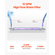 VEVOR 220V 55W UV καθαριστής νερού 12GPM Φίλτρο υπεριώδους καθαριστή νερού