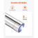 VEVOR 220V 8W UV καθαριστής νερού 1GPM Φίλτρο υπεριώδους καθαριστή νερού