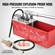 Υδροστατική δοκιμαστική αντλία VEVOR, Max 25 bar/362 PSI, Χειροκίνητο κιτ ελέγχου πίεσης νερού υδραυλικής διπλής βαλβίδας με μετρητή Δεξαμενή νερού 10L, σωλήνας 1,4 m με εξωτερικό σύνδεσμο σπειρώματος 1,27 cm για αγωγό