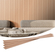 VEVOR Wood Slat Acoustic Panels 8 τμχ 96 x 6 ιντσών WPC για μοντέρνο ξύλο τέφρας τοίχου