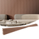 VEVOR Wood Slat Acoustic Panels 8 τμχ 96 x 6 ιντσών WPC για μοντέρνο τοίχο σε γκρι δρυς