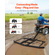 Σβαρνιέρα VEVOR Drag Harrow 74" Πλάτος ρυμούλκησης πίσω από σβάρνα Drag Harrow, χαλύβδινη, ισοπεδωτική μηχανή χαλικιού ATV UTV