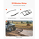 Σβάρνα VEVOR Drag Harrow 66" Πλάτος ρυμούλκησης πίσω από σβάρνα Drag Harrow, χαλύβδινη, ισοπεδωτική μηχανή χαλικιού ATV UTV