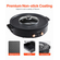 VEVOR Hot Pot με Γκριλ Ηλεκτρική ψησταριά και ζεστή κατσαρόλα 1800W 2 σε 1 χωρίς καπνό