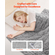Κουβέρτα VEVOR με Βάρος 20lb 60 x 80 in Queen Size από Φλις Σέρπα με Βαρύτητα