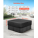 Κάλυμμα υδρομασάζ εξωτερικού χώρου VEVOR 2235x2235x508mm, ανθεκτικό στις καιρικές συνθήκες και αδιάβροχο, μαύρο