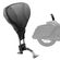 VEVOR Πλάτη αναβάτη μοτοσικλέτας Sissy Bar για μοντέλα Harley Touring 2009-2024