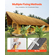 VEVOR Ρολό Στέγης από Thatch Grass 1,3 x 3,9 πόδια Tiki Hut για Φούστα Μπαρ, Διακόσμηση Στέγης για Πάρτι