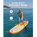 Φουσκωτή σανίδα surf VEVOR Stand Up, σανίδα surf 3,23μ με αξεσουάρ κουπιού
