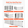 Baby Gate 192 Inch Extra Wide 28 Inch High 8-Panel Foldable Dog Gate Black | VEVOR US