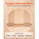 VEVOR Cajon Box Drum Birchwood Κρουστά με Ταμπούρο, Τσάντα Ταξιδιού