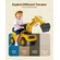 VEVOR Ride On Push Car Εκσκαφέας 25 kg με κράνος για νήπια