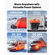 Θερμαντήρας Diesel VEVOR, 8KW, DC 12V/24V, Φορητός Αεροθερμαντήρας Diesel Όλα σε Ένα με Τηλεχειριστήριο και Οθόνη LCD, Γρήγορη Θέρμανση Χαμηλού Θορύβου, Ρεζερβουάρ Καυσίμου 4 L για Φορτηγά, Φορτηγά, RV, Τροχόσπιτα και Γκαράζ