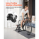 VEVOR Bike Trainer, Αντίσταση 6 Επιπέδων, Τροχοί 660,4-736,6 mm & 700C, Πτυσσόμενη Μαγνητική Στατική Βάση Ποδηλάτου για Άσκηση σε Εσωτερικό Χώρο με Σουβλάκι Γρήγορης Απελευθέρωσης & Μπλοκ Ανύψωσης Μπροστινού Τροχού, Μαύρο