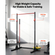 VEVOR Power Cage Squat Rack, Πολυλειτουργικός εξοπλισμός πιέσεων πάγκου Power Rack με ρυθμιζόμενα J-Hooks 28 επιπέδων, Γυμναστήριο ενδυνάμωσης για προπόνηση στο σπίτι για καθίσματα με μπάρα, έλξεις, άρση βαρών