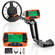 Ανιχνευτής μετάλλων VEVOR για ενήλικες, 203,2 mm, Επαγγελματικός ανιχνευτής χρυσού υψηλής ακρίβειας, αδιάβροχο πηνίο αναζήτησης IP68 με οθόνη, ακουστικά, 3 λειτουργίες, ρυθμιζόμενο, για ανίχνευση χρυσού θησαυρού