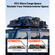 Καλάθι Αποσκευών VEVOR Roof Rack, 1626 x 990 x 102 mm, Βαρέως Τύπου Καλάθι Οροφής με Πτυσσόμενο Σχεδιασμό, Χωρητικότητα 90,72 kg, Βάση Αποσκευών Αυτοκινήτου με Εύκολη Εγκατάσταση σε Όλες τις Καιρικές Συνθήκες, Universal για Φορτηγό SUV