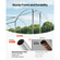 VEVOR Μεγάλο Μεταλλικό Κοτέτσι, 2,7 x 7,6 x 2 μ., Κοτόπουλο με Αδιάβροχο Κάλυμμα & Ανθεκτικό Πλαίσιο, Θολωτή Στέγη, Κλουβί για Πουλερικά, Στήλη για Πάπιες, Κουνέλι, Κότα, Χήνα, Πάπια, Εξωτερική Κήπο, Αγρόκτημα