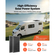 Πλήρες κιτ ηλιακής ενέργειας VEVOR 400W 12V, 2 τεμάχια μονοκρυσταλλικά ηλιακά πάνελ 200W + μπαταρία LiFePO₄ 12,8V 100Ah + ρυθμιστής φόρτισης MPPT 40A + μετατροπέας ισχύος 1000W για τροχόσπιτα, κάμπινγκ, σκάφη εκτός δικτύου