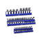 VEVOR Magnetic Socket Organizer Set 3PCS Magnetic Socket Trays Blue for Metric