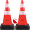 VEVOR Safety Cones Κώνοι κυκλοφορίας 8 x 30&quot; Πορτοκαλί ανακλαστικοί κώνοι δρόμου