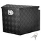 VEVOR Trailer Tongue Box, Αλουμίνιο Diamond Plate Tongue Box Box Box, Heavy Duty Trailer Box Storage with Lock and Keys, Utility Trailer Tongue Box για Pickup Truck, RV, Trailer, 29&quot;x16.2&quot;x18