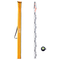 Ράβδος μέτρησης VEVOR 5M Metric Telescopic Grade Rod CM/MM με επίπεδο &amp; τσάντα φυσαλίδων