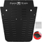 Μπροστινή επένδυση VEVOR Vented Hood Louver Black Powder Coat για Jeep Wrangler JK 2013-2017