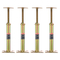 VEVOR 4PCS Ρυθμιζόμενος ανελκυστήρας δαπέδου Jack Post House ισοπεδωτική ανύψωση δαπέδου 11,6&quot;-16&quot; Ύψος
