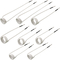 VEVOR Induction Heater Coil Kit 8PCS Πιο χρησιμοποιούμενα πηνία επαγωγικού θερμαντήρα με ποικίλα μήκη, ανθεκτικό στη θερμότητα εργαλείο επαγωγικού θερμαντήρα με ευελιξία και μεγάλη διάρκεια ζωής για αφαίρεση σκουριασμένων μπουλονιών και παξιμαδιών