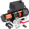 VEVOR Electric Winch for Truck 6000 lb Synthetic Rope αδιάβροχο τηλεχειριστήριο