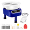 VEVOR Pottery Wheel 11in Ceramic Wheel Foot Pedal Screen Touch 450W 3 Legs Blue