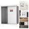 VEVOR 33,02 x 33,02 cm No Tile Shower Niche 304 Inox, Inserted Wall-Inserted Niche Double Ralfes, Σφραγισμένη αδιάβροχη ανθεκτική στη σκουριά, Μοντέρνα θέση για αποθήκευση σαπουνιού μπάνιου ντους, ασημί