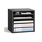 VEVOR Wooden Literature Organizer 5 θέσεων με ρυθμιζόμενα ράφια Γκρι