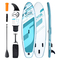 VEVOR Φουσκωτό Stand Up Paddle Board, 11&#039; x 33" x 6" Wide SUP Paddleboard, με αξεσουάρ σανίδας, αντλία, κουπί, πτερύγιο, τσάντα τηλεφώνου, σακίδιο πλάτης, λουρί αστραγάλου, κιτ επισκευής, αντιολισθητικό κατάστρωμα για νέους και ενήλικες