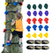 VEVOR Ninja Kit Climbing Tree 20 Tree Climbing Hold 6 Ratchet Straps Outdoor